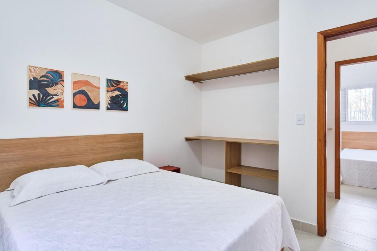 Sol 3: Charmoso Com Piscina E Churrasqueira E Ar Apartamento